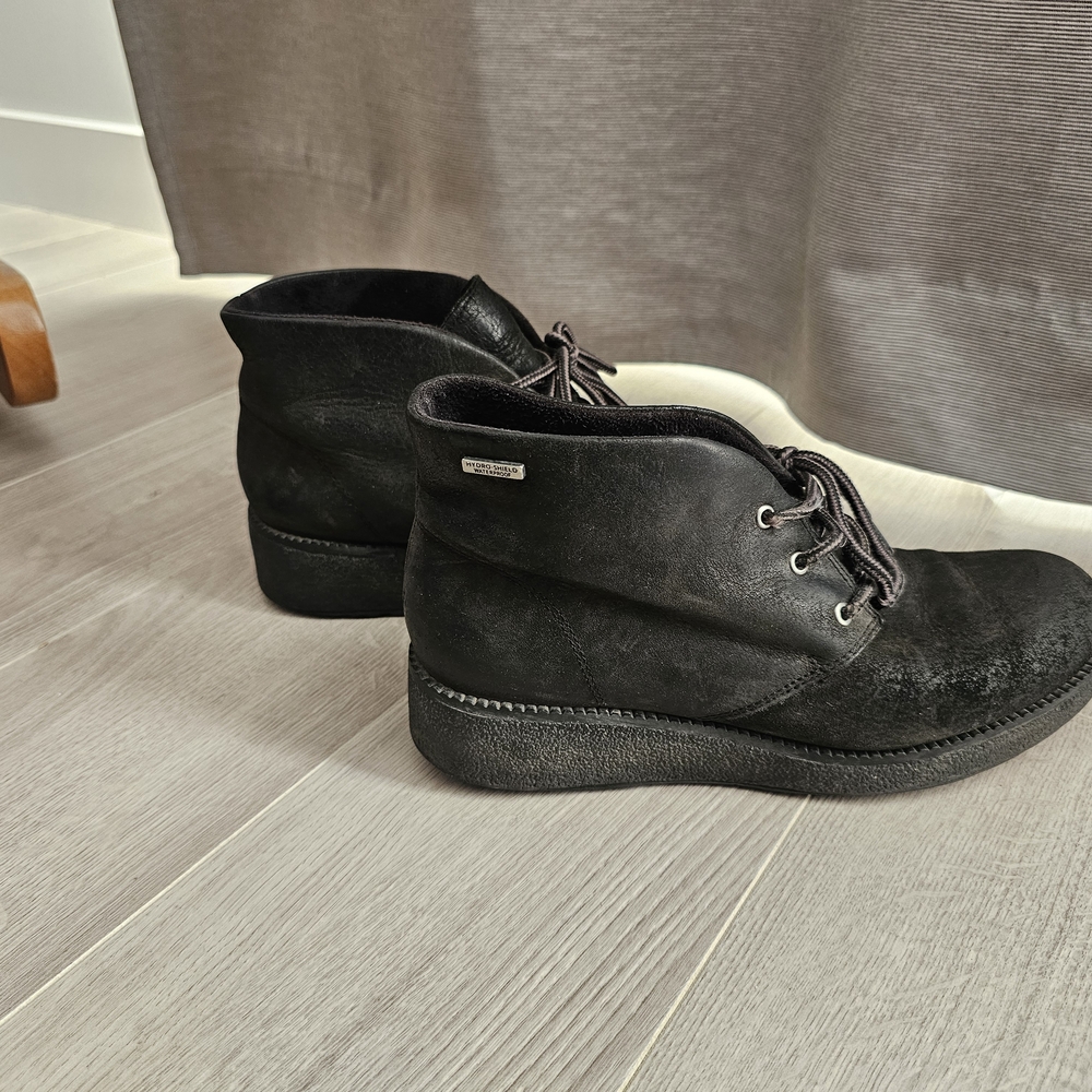 Rockport Waterproof Shield Black Booties